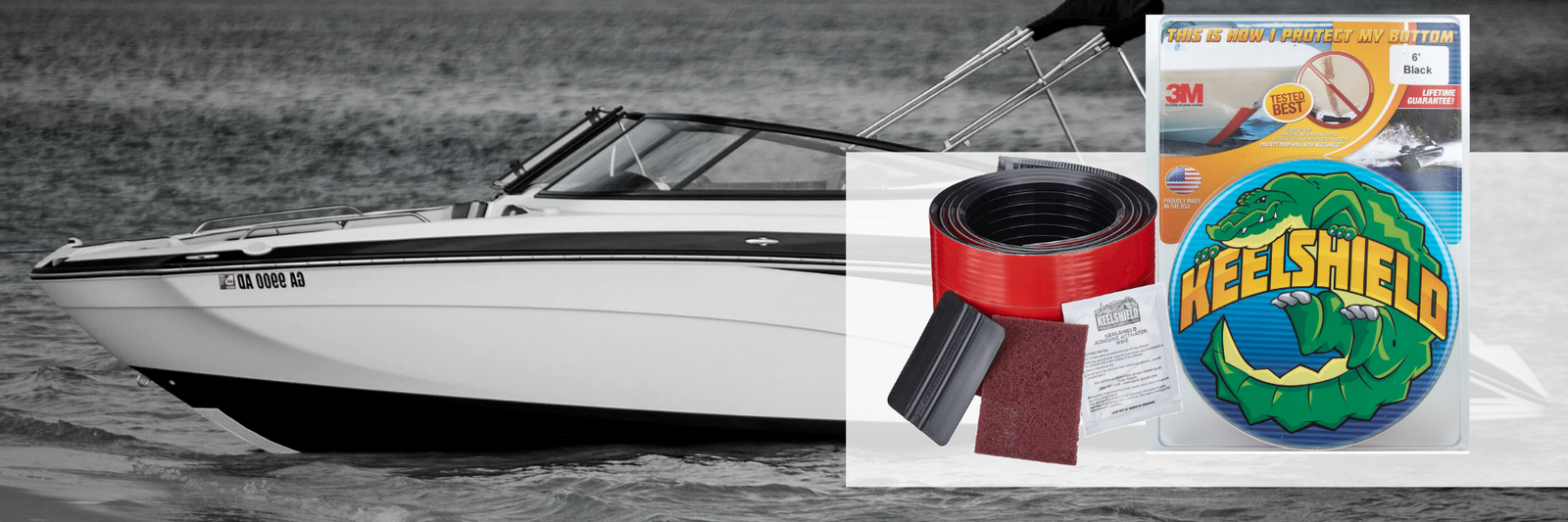 KeelShield Keel Guard #1 in Keel Protection Gator Guards